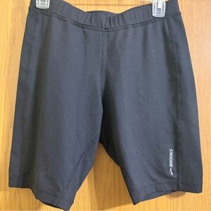 Brooks Jet Black Performance Shorts